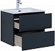 Aquanet Мебель для ванной Алвита New 60 2 ящика подвесная антрацит матовая – картинка-35